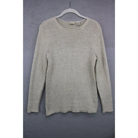 Linden Hill Open Knit Sweater Tunic-Size Small-Minimalist-Beachy-Lagenlook - Picture 1 of 10